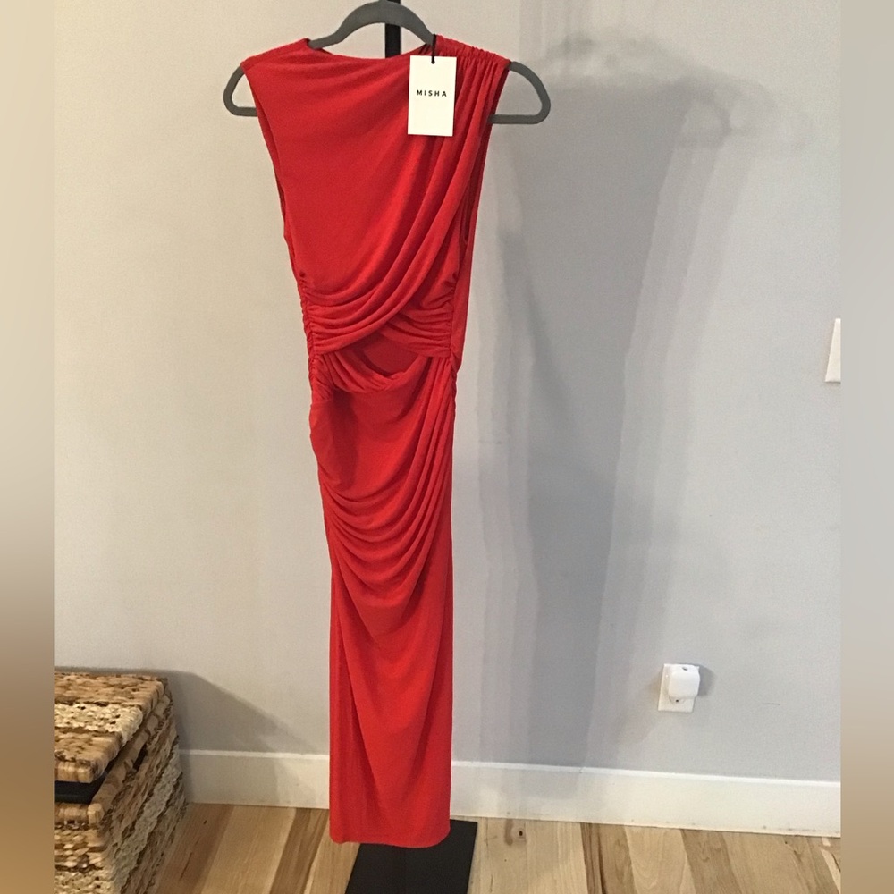 NWT Misha red dress size small